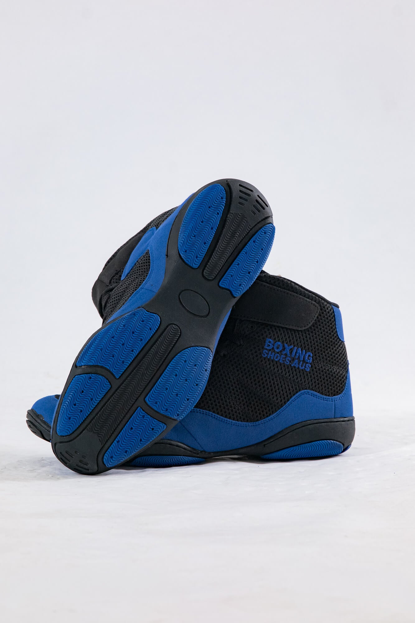 BSA Mid Blue Boxing Shoes