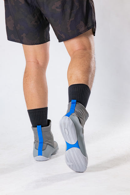 BSA Elite Grey Boxing Shoes