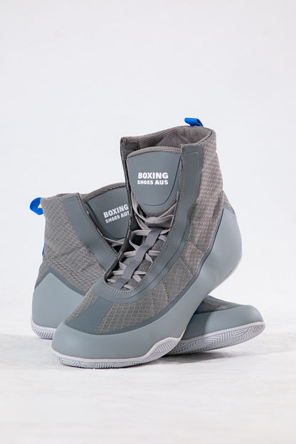 BSA Elite Grey Boxing Shoes