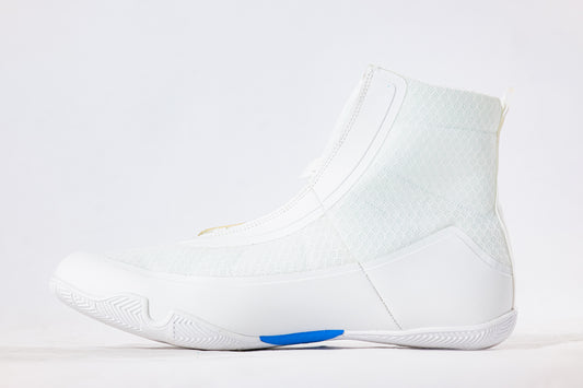BSA Elite White Boxing Shoes
