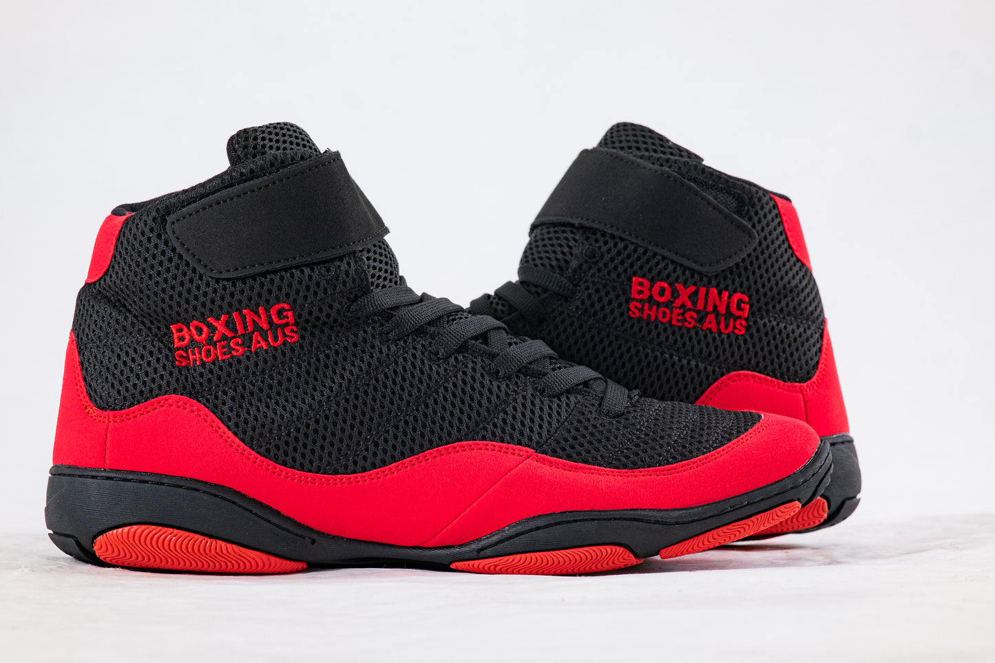 BSA Mid Red Boxing Shoes