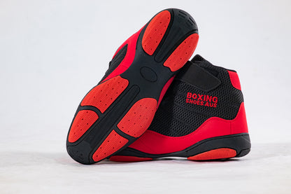 BSA Mid Red Boxing Shoes