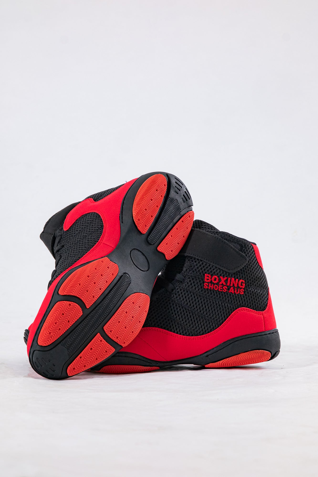 BSA Mid Red Boxing Shoes
