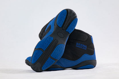 BSA Mid Blue Boxing Shoes